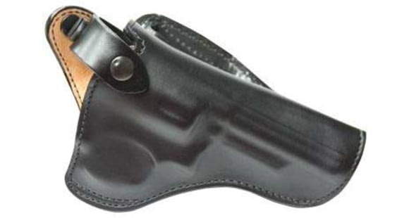 Image of DeSantis Safety Star Leather OWB Holster, S&amp;W L 4in, Left Hand, Lined, Black, 015PD34Z0