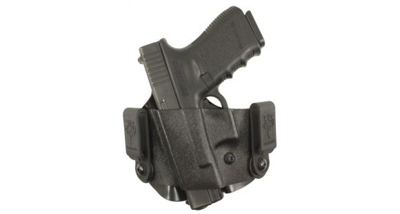 Image of DeSantis Scorpion II Inside The Waist Band Holster, Colt Officer's ACP/Colt Defender/Kimber Ultra Carry/Para Ordnance P12/Para Ordnance P10/Colt New Agent, Left Hand, Plain, Black, 121KB79Z0