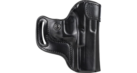 Image of DeSantis Sky Cop Leather Belt Holster, Glock 17, 22, 31, Right Hand, Plain, Black, 068BAB2Z0