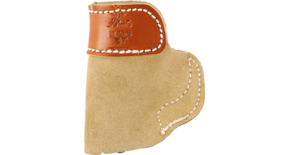 Image of DeSantis Sof-Tuck Suede IWB Holster, Keltec P32/P3AT, RGR LCP/LCP II, Taurus 738TCP, S/A 911, SIG P238, Kimber Micro Carry 380, Right, Natural, 106NAR7Z0