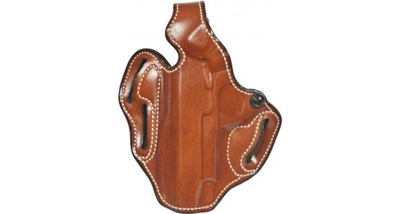 Image of DeSantis Thumb Break Scabbard Holster - Left, Tan, Lined, Plain, 3 Slot 001TD21Z0 - FITS SPRINGFIELD 1911-A1 5in.