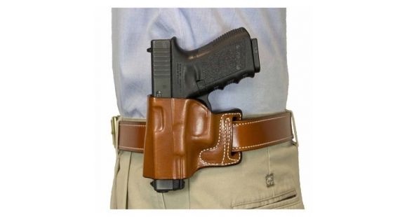 Image of DeSantis Holster The L-Gat Slide, Left for S/A XD 9/40 4in, XD/40 Sub Compact 3in, XD9/40 Tactical 5in, XD45 4in, XDM 40 Cal 3.8, XDM 4 1/2in, and XDM 4.5in, Tan 118TB88Z0
