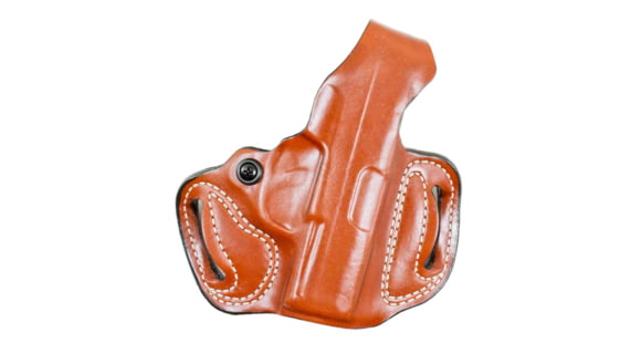 Image of DeSantis Thumb Break Mini Slide Leather Belt Holster, Ruger-57, Left Hand, Plain, Tan, 085TB7QZ0