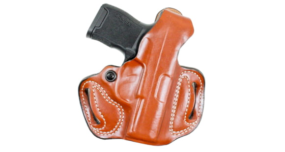 Image of DeSantis Thumb Break Mini Slide OWB Holster, Sig Sauer P365 With Red Dot, Right, Tan, 085TA9YZ0