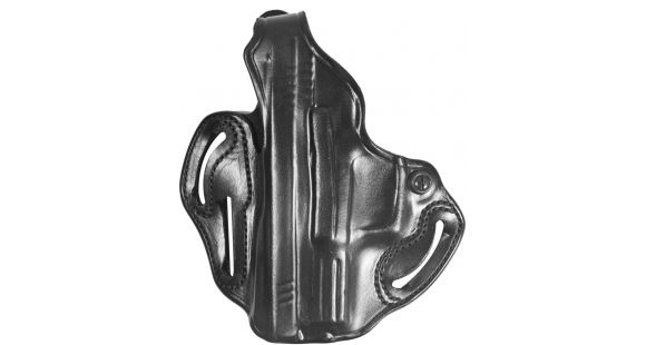Image of DeSantis Thumb Break Scabbard Belt Holsters, Springfield XD9, XD40, V-10 4in, XDM 3.8in, XD 9/40 MOD 2 4in, Left Hand, Plain, Black, 001BB88Z0