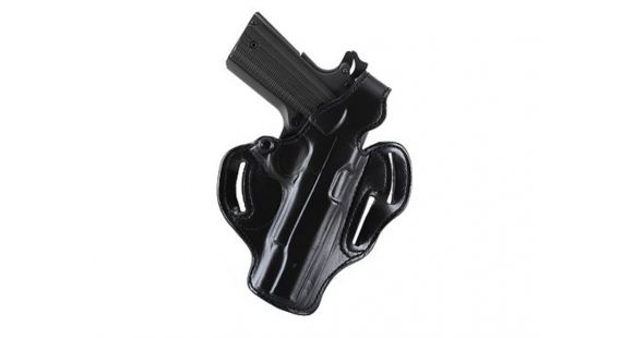 Image of DeSantis Thumb Break Scabbard Belt Holsters, Ruger Security-9, Right Hand, Plain, Black, 001BA1IZ0