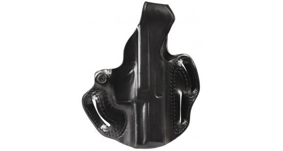 Image of DeSantis Thumb Break Scabbard Belt Holster, Heckler &amp; Koch VP9/Heckler &amp; Koch VP40, Right Hand, Plain, Black, 001BA5AZ0