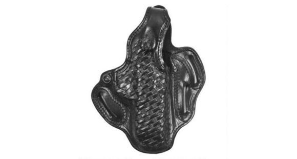 Image of DeSantis Thumb Break Scabbard Holster, FN FNP-45 4.5in/FN FNX-45 Tactical, Left, Lined Basketweave, Black, 001BH31Z0