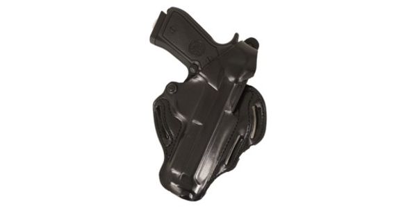 Image of DeSantis Thumb Break Scabbard Belt Holster, Beretta 92A1/Taurus PT92AF, Left Hand, Plain, Black, 001BDV6Z0
