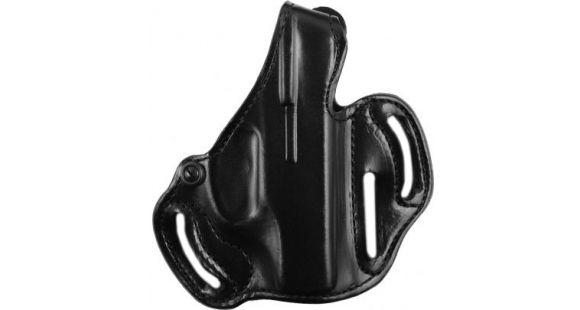 Image of DeSantis Thumb Break Scabbard Belt Holster, Ruger LC9, Left Hand, Plain, Black, 001BBV5Z0