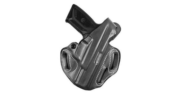 Image of DeSantis Thumb Break Scabbard Holster, Left Hand, Hudson Mfg. H9, Black, 001BB5IZ0