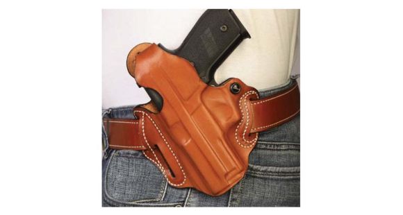 Image of DeSantis Thumb Break Scabbard Holster, Smith Wesson SD9, Left, Tan, Unlined, Plain