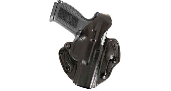 Image of DeSantis Thumb Break Scabbard Holster, FN FNS-40/FN FNS-9/FN FNX-40/FN FNX-9, Right, Plain, Tan, 001BA30Z0