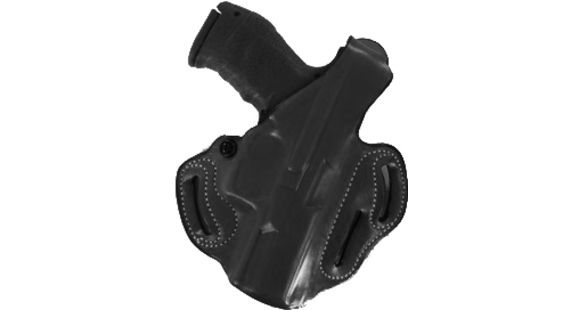 Image of DeSantis Thumb Break Scabbard Holster, Smith &amp; Wesson SD9 VE 4in/Smith &amp; Wesson SD40 VE 4in, Right Hand, Plain, Black, 001BA27Z0