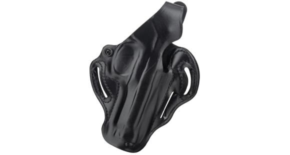 Image of DeSantis Thumb Break Scabbard Belt Holster, Beretta 92FS/Beretta 92F/Taurus PT92/Taurus PT99/Beretta 92SBF, Right Hand, Plain, Black, 001BA86Z0