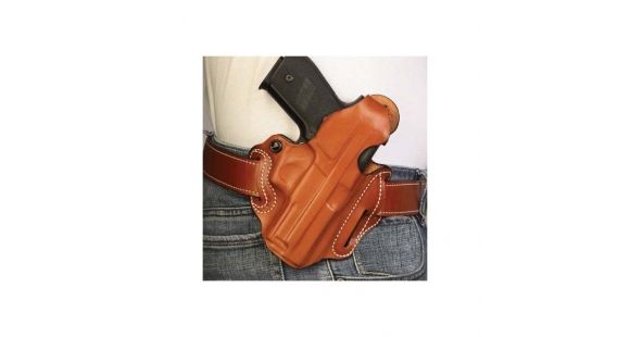 Image of DeSantis Thumb Break Scabbard Holster, Left Hand, Hudson Mfg. H9, Tan, 001TB5IZ0