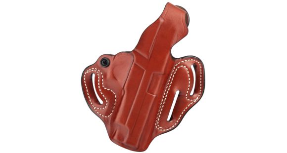 Image of DeSantis Thumb Break Scabbard Belt Holster, SIG Sauer P226/SIG Sauer P220, Right Hand, Plain, Tan, 001TA80Z0