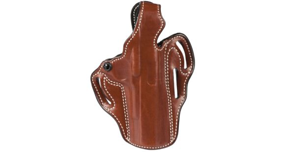 Image of DeSantis Thumb Break Scabbard Holster - Right, Tan, Lined, Plain, 3 Slot 001TC20Z0 - FITS SPRINGFIELD CHAMPION 4in.