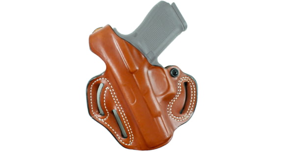 Image of DeSantis Thumb Break Scabbard OWB Belt Holsters, Springfield Echelon w/ Or w/out Red Dot, Left Hand, Tan, 001TB0XZ0