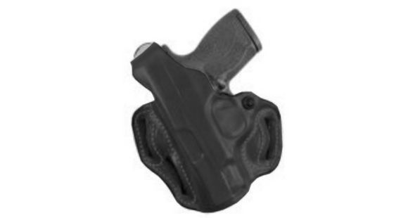 Image of DeSantis Thumb Break Scabbard Belt Holsters, S&amp;W M&amp;P Shield .45, Left Hand, Plain, Black, 001BB5EZ0