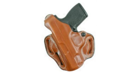 Image of DeSantis Thumb Break Scabbard Belt Holsters, S&amp;W M&amp;P Shield .45, Left Hand, Plain, Tan, 001TB5EZ0
