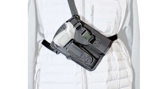 Image of DeSantis Yukon Hunting Rig Holster, Left Hand, Black, M72BBLAZ0