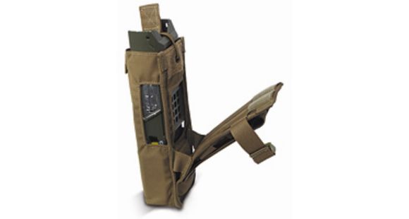 Image of Diamondback Tactical 152 MBTR Radio Pouch, Coyote, A-BLPM33-COYOTE