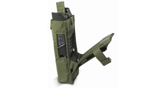 Image of Diamondback Tactical 152 MBTR Radio Pouch, Ranger Green, A-BLPM33-RANGERGREEN