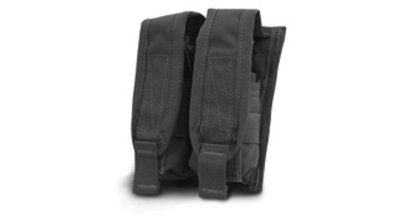 Image of Diamondback Tactical 40 mm Double Flashbang Pouch, Black, A-BLPM20-2-BLACK