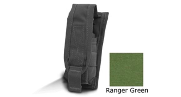 Image of Diamondback Tactical 40 mm Single Flashbang Pouch, Ranger Green, A-BLPM20-1-RANGERGREEN