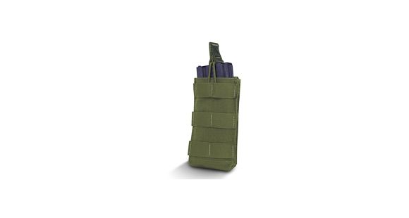 Image of Diamondback Tactical M4/M16 Open-Style Single Mag Pouch, Ranger Green, A-BLPM04-RANGERGREEN