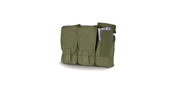 Image of Diamondback Tactical M4/M16 Single 6 Mag Pouch, Ranger Green, A-BLPM01-6-RANGERGREEN
