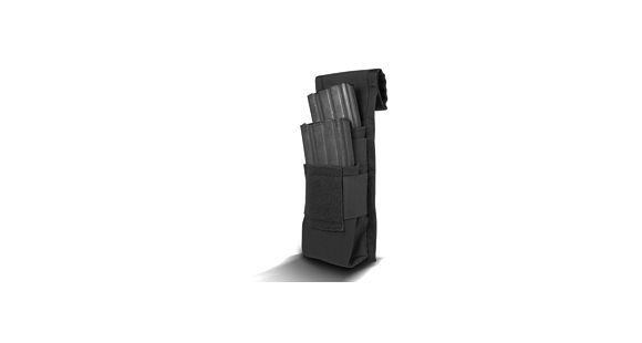 Image of Diamondback Tactical M4/M16 Tiered Double 2 Mag Pouch, Black, A-BLPM03-BLACK