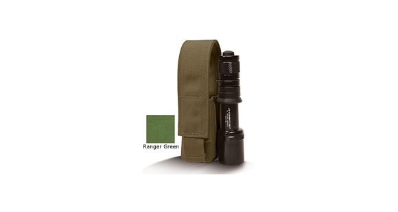 Image of Diamondback Tactical Universal Flashlight Pouch, Ranger Green, A-BLPM07-2-RANGERGREEN