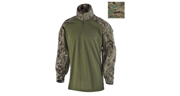 Image of DRIFIRE / Crye Precision FR Combat Shirt - Men's, Short, Woodland Marpat, Extra Large, DF2-CR-550CS-WM-XLS