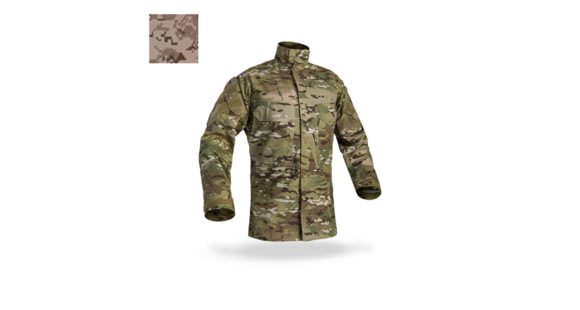 Image of DRIFIRE / Crye Precision FR Field Shirt - Men's, Long, Desert Marpat, Small, DF2-CR-550FS-DM-SML