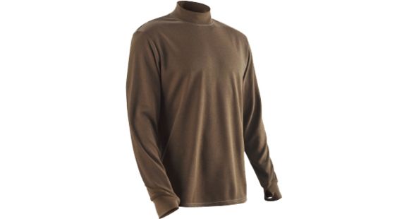 Image of DRIFIRE FR Flight Deck Long Sleeve Jersey, Men's, Brown, Large, DF2-246FDS-DB-LG