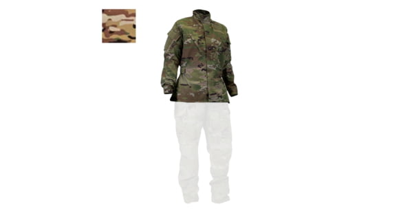 Image of DRIFIRE FORTREX V2 FR 2-Piece Flight Duty Jacket - Women's, Long, Multicam, Extra Large, PHX4-550V-WFSJ-MC-XLL