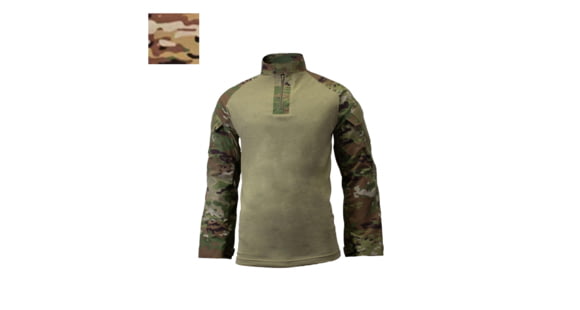 Image of DRIFIRE FORTREX V2 FR Combat Shirt - Men's, Long, Multicam, Medium, DF4-550VCS-MC-MDL