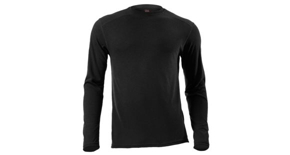 Image of Drifire Midweight Long Sleeve Tee Black S 20000174-BK-S