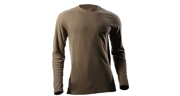 Image of Drifire Midweight Long Sleeve Tee Coyote Brown S 20000174-CB-S