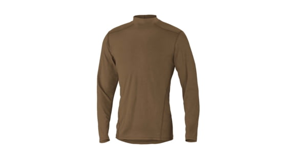 Image of DRIFIRE Prime FR Mid-Weight Soft Compression Long Sleeve Tee - Men's, Coyote Brown, Large, DF2-MIL-762-PLS-CB-LG