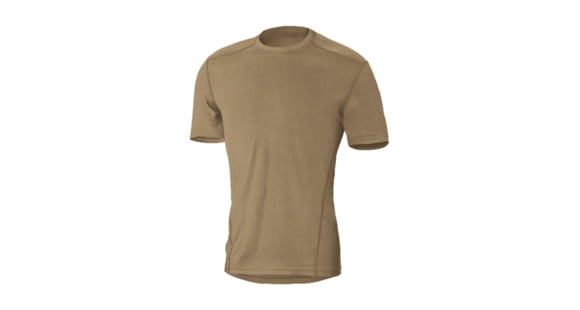 Image of DRIFIRE Prime FR Mid-Weight Soft Compression Short Sleeve Tee - Men's, Tan 499, Large, DF2-MIL-762-PTS-TN-LG