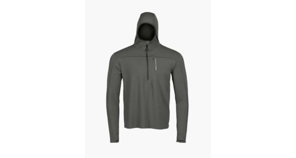 Image of Eberlestock Lochsa 1/2 Zip Hoodie - Men's, Gunmetal, 2XL, L12T2