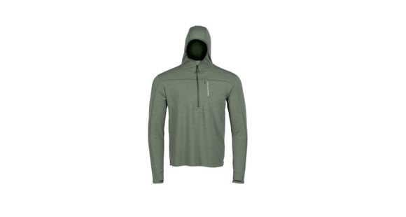 Image of Eberlestock Lochsa 1/2 Zip Hoodie - Men's, Loden, 2XL, L12L2