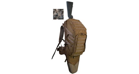 Image of Eberlestock X3 LoDrag Pack w/Integrated Scabbard, Hide Open Rock Veil X3HK