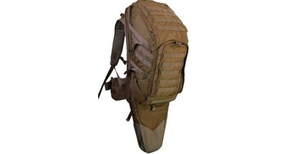 Image of Eberlestock X3 LoDrag Pack w/Integrated Scabbard, Coyote Brown X3MC