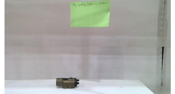 Image of USED Streamlight TLR-VIR II Weapon Flashlight and IR Laser , CR123A, White, 300 Lumens, Coyote, 69191, EDEMO1, Condition Parts Only/Salvage, Defective