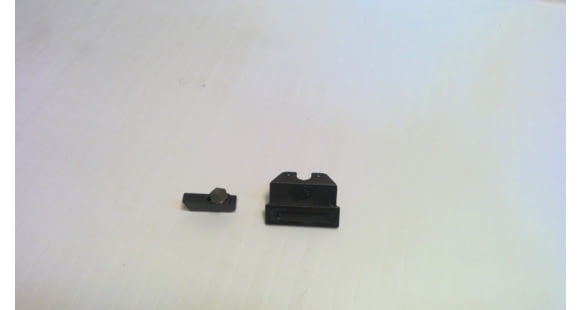 Image of USED EDEMO Trijicon Glock HD Night Sight Set - Front Sight Orange Outline / Green Tritium, Rear Sight Black Outline / Green Tritium, 600538, EDEMO2, EDEMO1, Used, Condition Fair