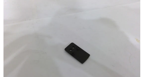 Image of USED EDEMO Trijicon RMRcc Pistol Adapter Mount Plate, Sig Sauer 365XL, Black, AC32096, EDEMO9, EDEMO1, Used, Condition Fair